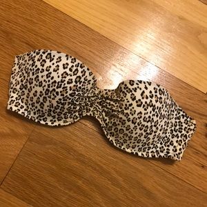 Victoria Secret leopard bikini top